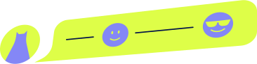 speech bubble with smile PNG, SVG
