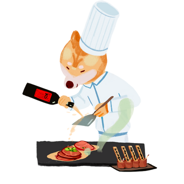 the chef prepares an exquisite dish PNG, SVG