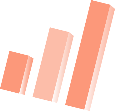 Wachstumsdiagramm-symbol in spalten PNG, SVG