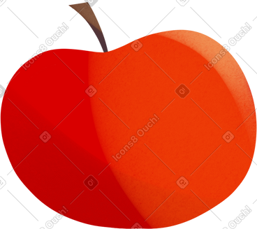 Red apple PNG, SVG