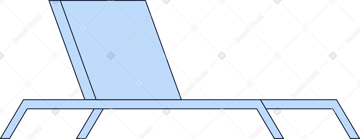 tumbona PNG, SVG