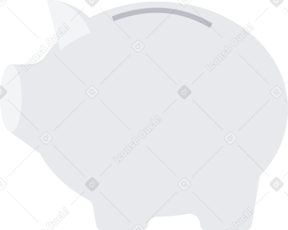 piggy bank PNG, SVG