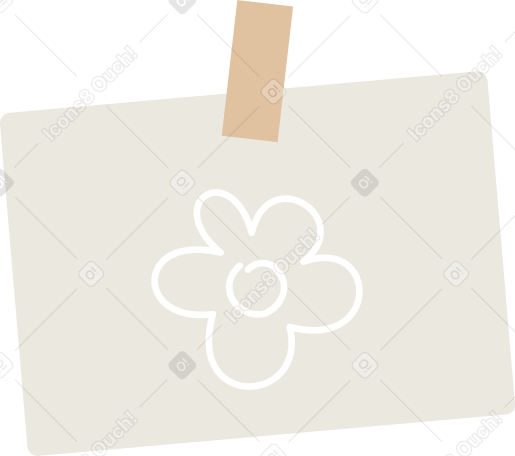 Bild mit einer blume PNG, SVG