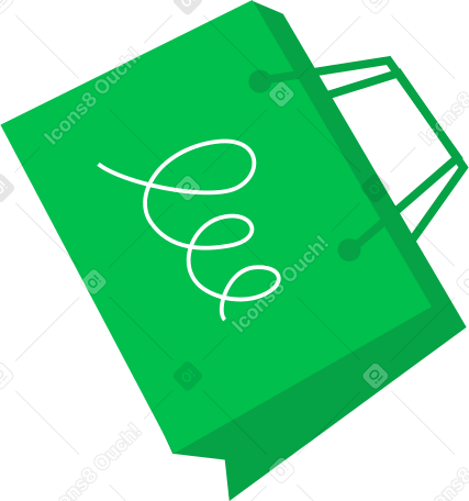 녹색 가방 PNG, SVG
