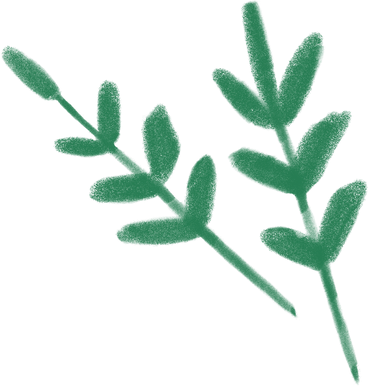 two green sprigs PNG、SVG