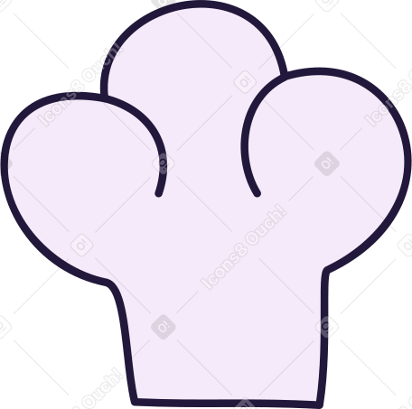 chef hat PNG, SVG