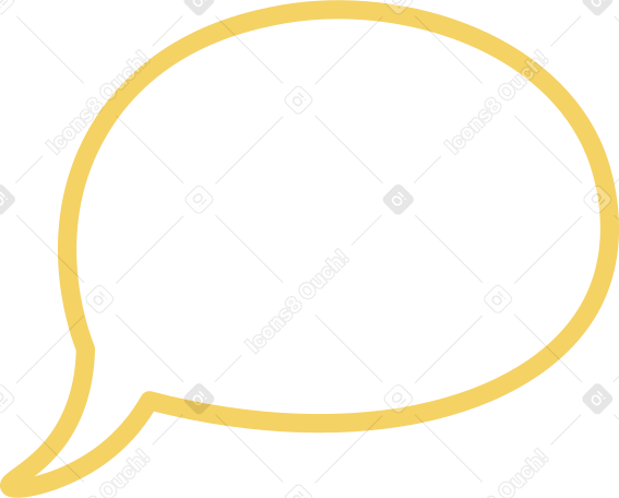 speechbubble Illustration in PNG, SVG