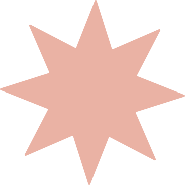 분홍색 팔각형 별 PNG, SVG