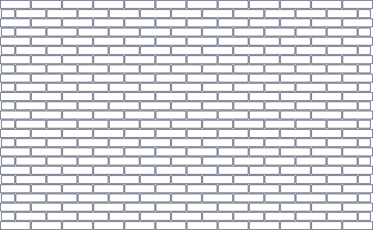 brick wall line Illustration in PNG, SVG