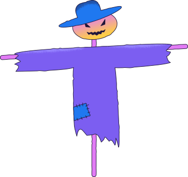 scarecrow PNG, SVG