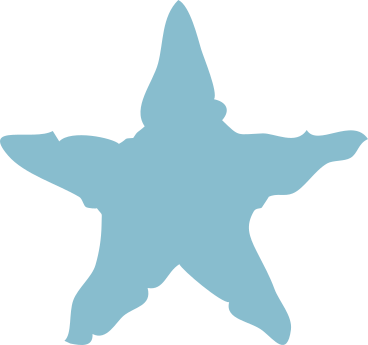 blue star shape PNG, SVG