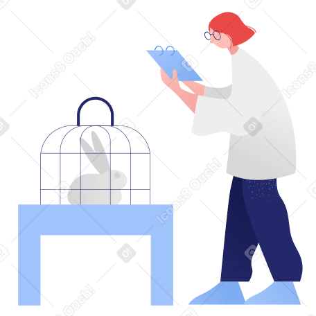 Veterinary clinic Illustration in PNG, SVG