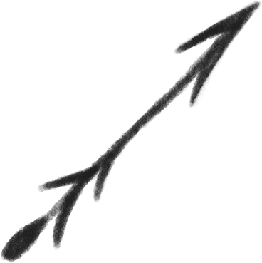 black textured arrow PNG, SVG