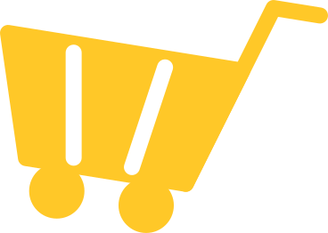 shopping cart yellow PNG, SVG