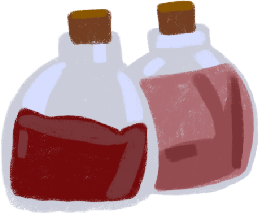 bottles Illustration in PNG, SVG