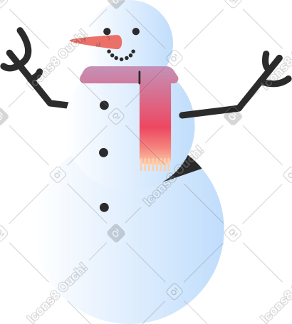 雪人 PNG, SVG