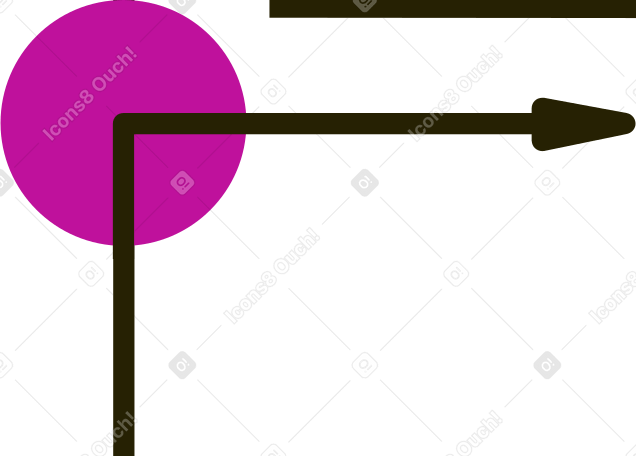círculo con flecha PNG, SVG