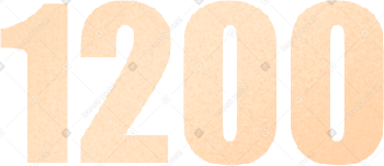 numbers one thousand two hundred в PNG, SVG