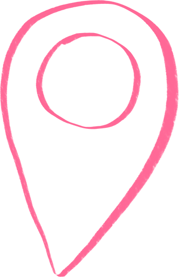 pink gps sign PNG, SVG