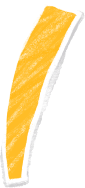 yellow rectangular confetti PNG, SVG