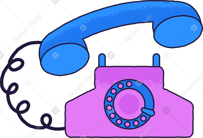 vieux téléphone PNG, SVG