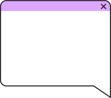 Janela do navegador de bolha de fala PNG, SVG