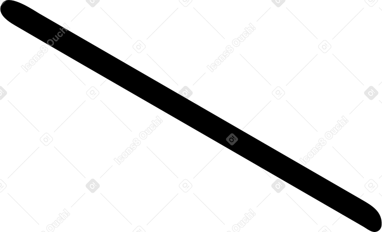 black thin rectangle Illustration in PNG, SVG