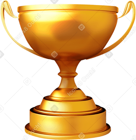Copa de oro PNG, SVG
