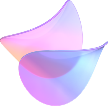 two deformed thin lenses of different colors PNG, SVG