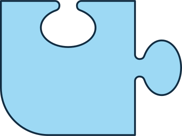 青いパズルのピース PNG、SVG