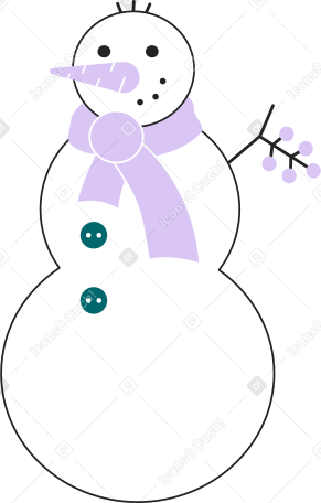 Muñeco de nieve PNG, SVG