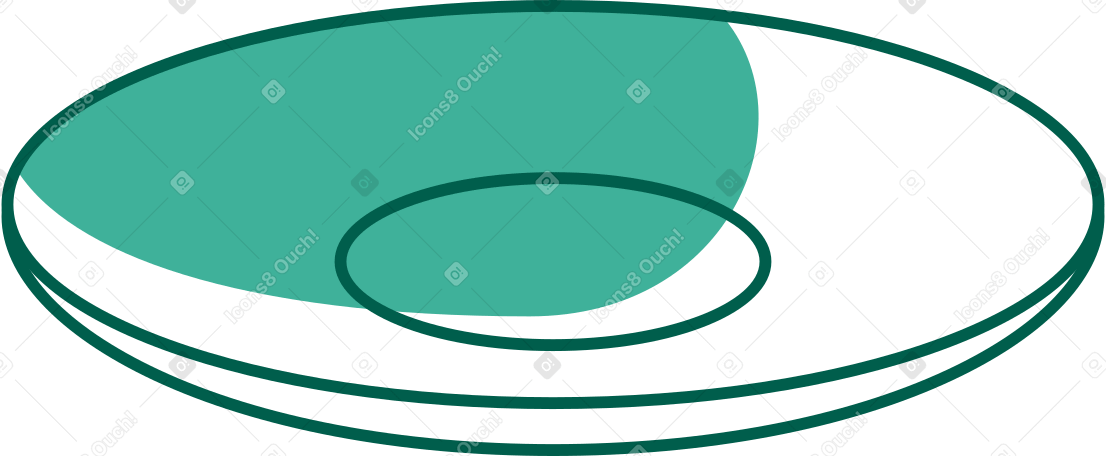 saucer small PNG, SVG