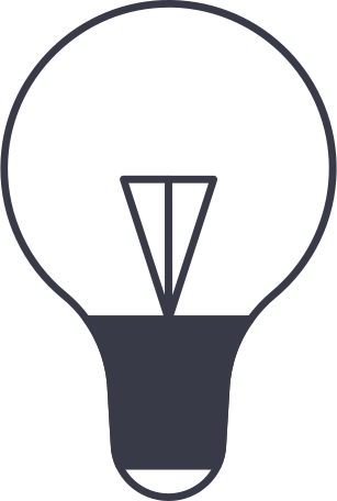 bulb Illustration in PNG, SVG