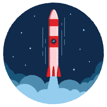 Rocket launch PNG, SVG
