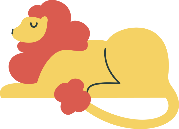 Illustrations vectorielles Lion