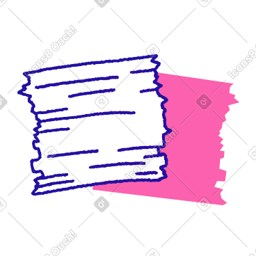 Stack of business documents PNG, SVG