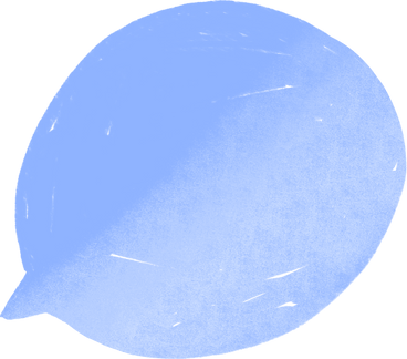 blue speech bubble with white texture PNG, SVG