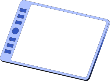 zeichentablett mit bildschirm PNG, SVG