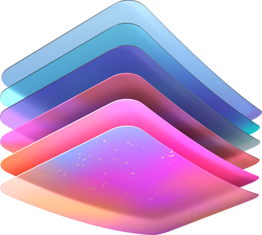 stack of multicolored cards PNG, SVG