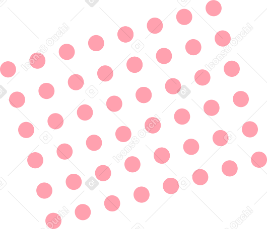 pink dots Illustration in PNG, SVG