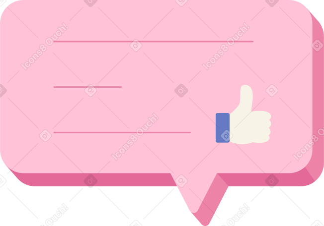 розовый пузырь в PNG, SVG