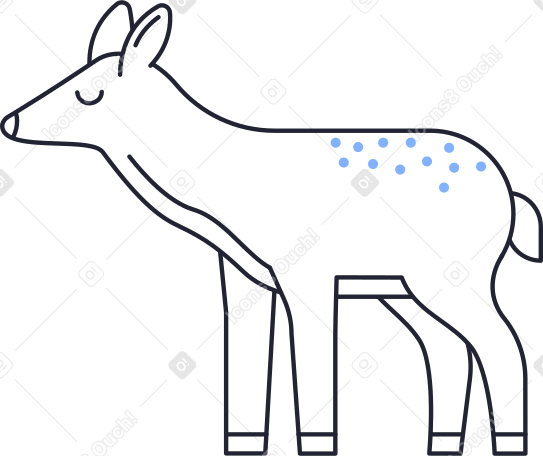 cervo PNG, SVG