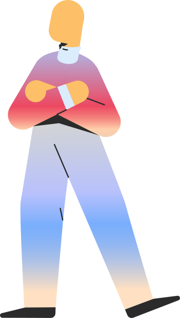 person standing PNG, SVG