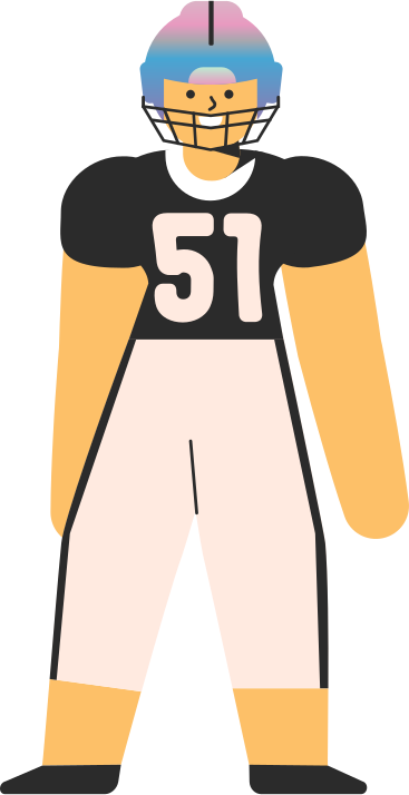 football player PNG, SVG