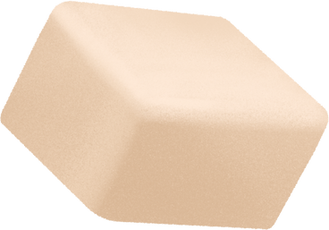 Cube volumétrique blanc PNG, SVG