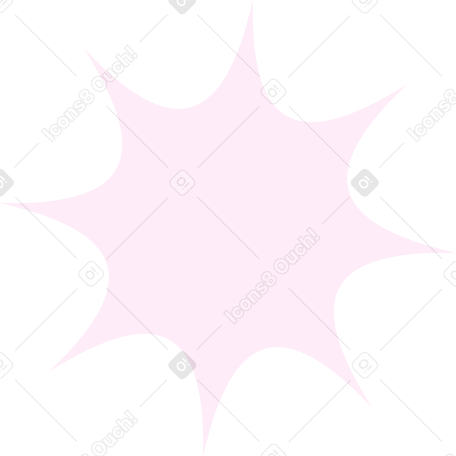 stella rosa PNG, SVG