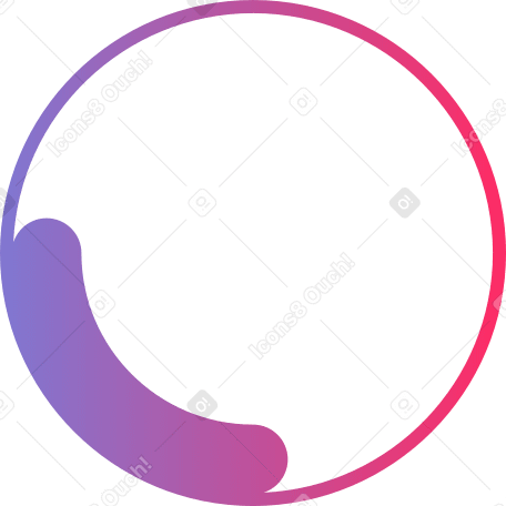 grdnt ring-diogram Illustration in PNG, SVG