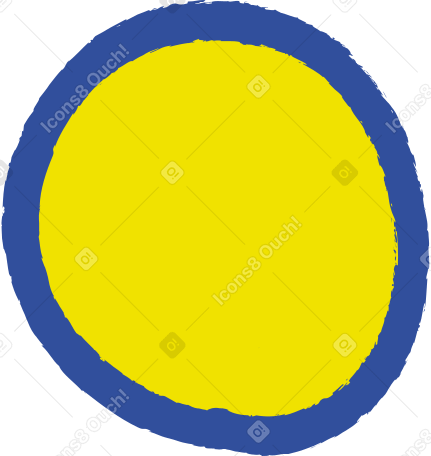 round shape Illustration in PNG, SVG
