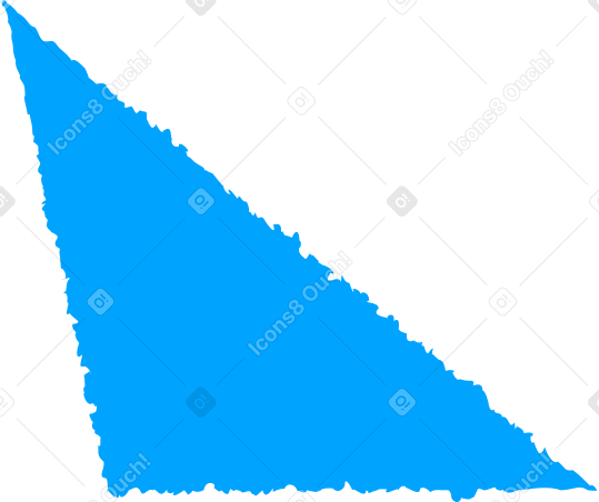 scalene sky blue Illustration in PNG, SVG