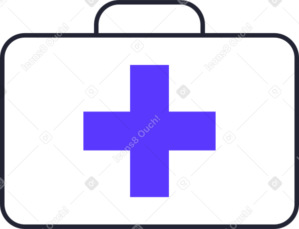 doctor's first aid kit PNG, SVG